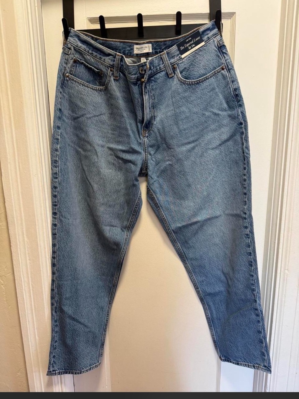 Abercrombie & Fitch Light Blue Boyfriend Jeans